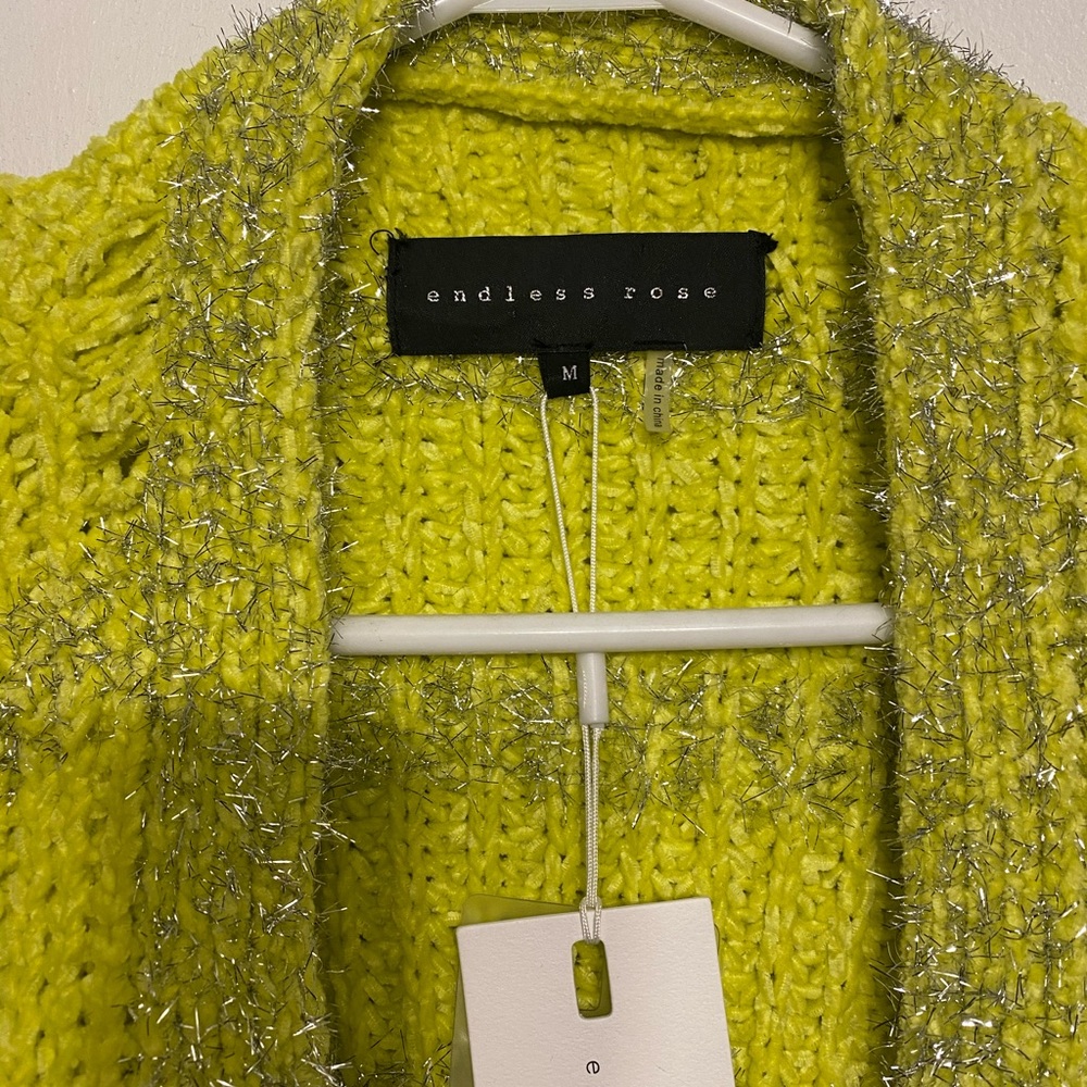 ENDLESS ROSE CARDIGAN NWT - Picture 6 of 7